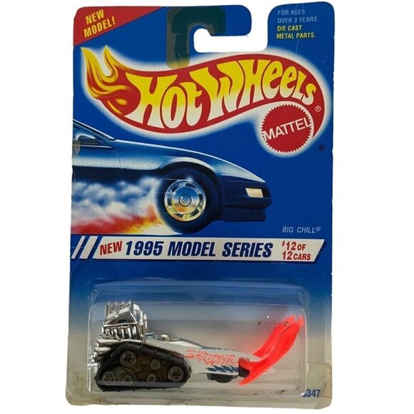 Hot Wheels 1995 Model Series Big Chill No 12 Of 12 Cars 352 NEW - Picture 1 of 4